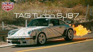 MCLAREN F1 TURBO ENGINE IN A PORSCHE 930 ART CAR