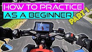 Learning To Ride a Motorcycle? (Motorcycle Controls Explained) [P1 - How To Practice - How To Ride]