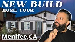 Menifee California New Build Home Tour, Meritage Home Tour. Buying a House in Riverside County SOCAL