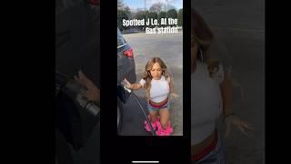 Car Community spotted JLo at the gas station.#carcommunity #jlo #littlepeople #funny