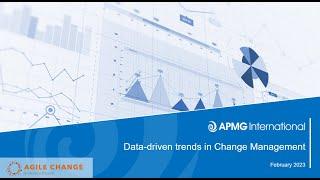 Data driven trends in Change Management