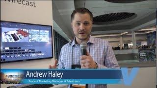 Telestream Wirecast 9 News and Introduction to X-KEYS at NAB 2018.