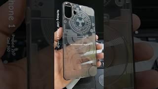 Nothing CMF Phone 1 Black Transparent Back Cover ! Nothing CMF Hot Selling Back Cover