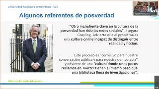 Desafíos de la comunicación pública en tiempos de la post verdad