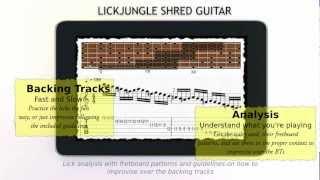 Shred Guitar mastery - Android App (LickJungle)