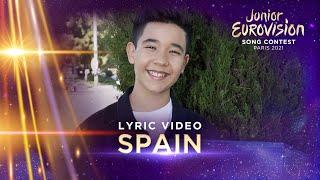 Levi Díaz - Reír - Spain  - Lyric Video - Junior Eurovision 2021