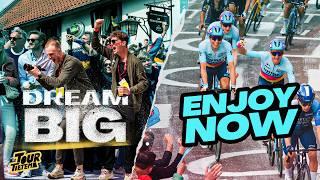 Our unforgettable WORLD TOUR debut in the AMSTEL GOLD RACE  | DOCUMENTARY pt. II