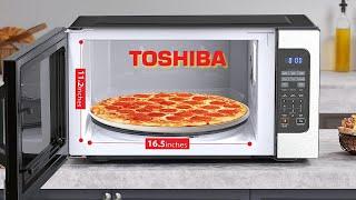 Toshiba ML-EM62P(SS) Large Countertop Microwave | Best Countertop Microwave | Toshiba Microwave