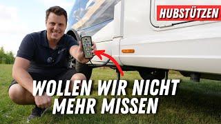 Hubstützen: Auf Knopfdruck Wohnmobil nivellieren! ⭐️ ALKO HY4 beim Mercedes⭐️