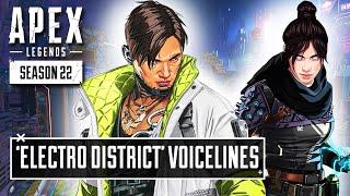 *NEW* Electro District Voicelines in Apex Season Season 22