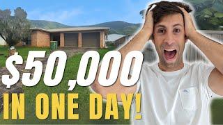 Make $50k in ONE day! How Ravi made $50k from a $520k property with a 6% rental yield!