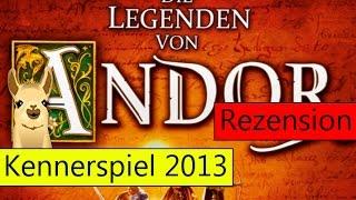 Die Legenden von Andor / Kennerspiel des Jahres 2013 / Anleitung & Rezension / SpieLama