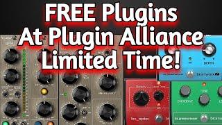 HURRY!! Get FREE VST Plugins by Plugin Alliance ( Very Limited Time) - Guitar FX, Mixing & Mastering
