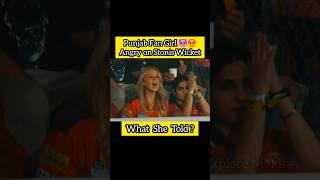 PBKS fan girl on stonis wicket #rcbvspbks #qualifier1 #Kohli #suyashsharma #hazlewood #ipl2025