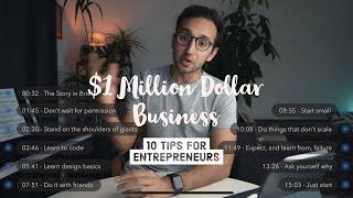 How I Built a Million Dollar Business in Medical School - 10 Tips for Entrepreneurs