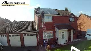 Solar Panel Bird Barrier - Fast Installation  - Time Lapse