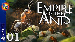 Let's Play Empire of the Ants PS5 | Console Gameplay Episode 1 | Tactical Insect Strategy Game (P+J)