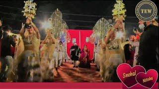 Royal Indian Wedding | Bride & Groom Entry | Ghar More Pardesiya |The Entertainment Worldwide | 2022