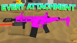 I unlocked every honey badger attachment! (Phantom Forces)