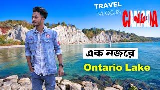 Exploring Lake Ontario in Canada 2023 | Scarborough Bluffs Park | Toronto Travel Vlog