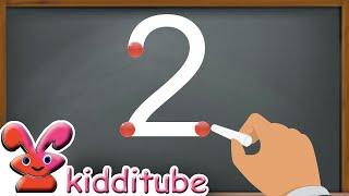 How to Write Numbers 1-10 | How to Write Numbers 1234. | Kids Learning Numbers 1-10.