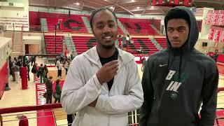 COOL INTERVIEW WITH THE STARLING BROTHERS AFTER A BIG DISTRICT PLAYOFF WIN (Shakur & Syeer)