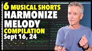 Piano Tricks. Harmonizing Melody 6 ways. 6 Short Examples