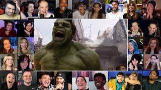 "I'm Always Angry" - Hulk SMASH Scene | The Avengers Reaction Mashup