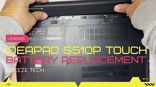 Lenovo IdeaPad S510p Touch Battery Replacement (Fast & Easy!)