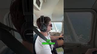 Flying my Cessna 150 over ATL airport #airplane #aviation #pilot