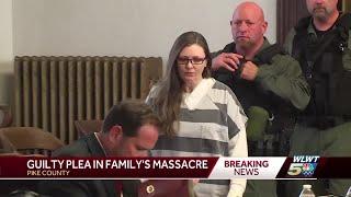 Angela Wagner pleads guilty to several charges in connection with Rhoden family murders