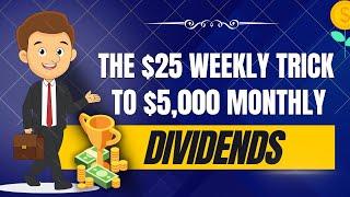 The $25 Weekly Loophole for $5,000 Monthly Dividends