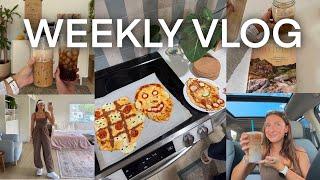 spend a productive day with me: office clean out, coffee chat, and homemade pizzas