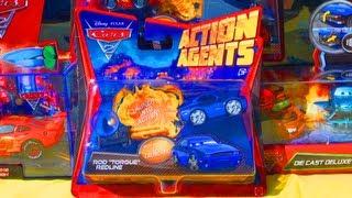 Secret Agents Launcher Rod Torque Redline Disney Pixar Cars 2 Action Agents Launchers by Mattel Toys