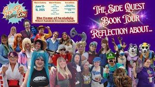 Side Quest Book Tour Check Point Reflection for Sci Fi Valley Con June 2025