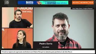 "Pode ser que tenha pegado mal para Marçal", diz Pedro Dória sobre provocação em debate | Timeline