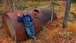 | АЗС В ТАЙГЕ | "НАШЕЛ СЕЙФ АДМИНИСТРАЦИИ" БОЧКИ, ЦИСТЕРНЫ! МЕДВЕДЬ ХОДИТ ПО ПЯТАМ! ЗОНА СССР. ГУЛАГ