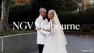 NGV Melbourne Wedding Video | Alexis & Nunzio | Melbourne Australia