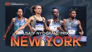 USATF NYC Grand Prix Highlights | Continental Tour Gold 2023