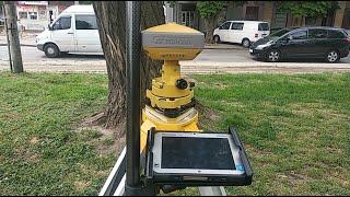 ГНСС приемник Topcon Hiper VR контроллер Panasonic FZ-M1