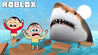 BUILD A RAFT OR DIE In Roblox - Survival Game Part 1 | Khaleel and Motu Gameplay