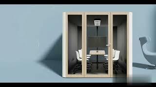 Mute Space XL Soundproof Meeting Pod