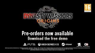 DYNASTY WARRIORS: ORIGINS - Pre order now!