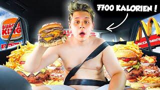 Diese FOOD-CHALLENGE BRINGT MICH ANS LIMIT!(ÜBER 7000 KALORIEN ESSEN!)