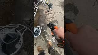 Worx Hydroshot 20v #powerwasher #tools #toolsofthetrade #cordless #water