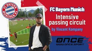 FC Bayern Munich - intensive passing circuit by Vincent Kompany