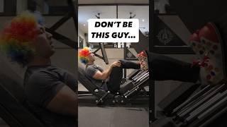 How Not To Leg Press