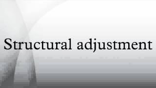 Structural adjustment