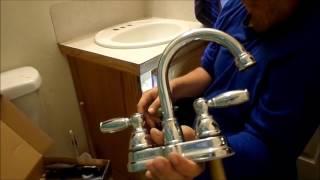 replacing the bathroom Faucet (originally uploaded Mar 14, 2016)