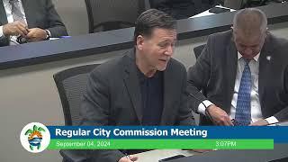 Regular City Commission Meeting 9.4.2024